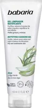 Babaria Gesichtsreiniger Aloe Vera Mattierendes Gesichtsreinigungsgel