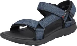 Rieker Herrenschuhe Offene Blau/Schwarz 20802-15 15