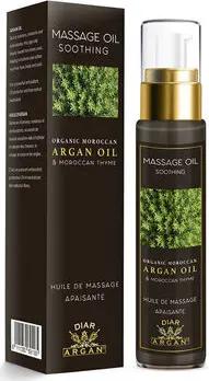 Diar Argan pflegende Körperlotion Beruhigendes Öl Für Die Massage Von Argan Mit Thymian