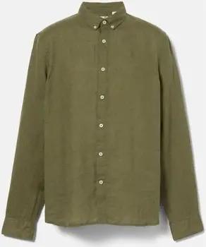 Timberland  Hemdbluse TB0A2DC3EG51 - LINEN SHIRT-SPHAGNUM