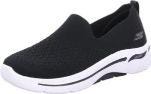 Skechers Damenschuhe Slipper GO WALK ARCH FIT - DELORA 124418 BKW BKW