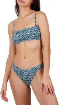 Admas Bikini 2-teiliges Bikini-Set Bandeau Daisy