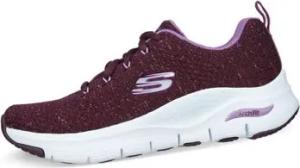 Skechers Halbschuhe Sportschuhe Schnürhalbschuh Arch Fit-GLEE FOR ALL 149713-PLUM