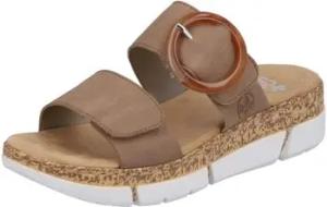 Rieker Clogs Pantoletten V2392-62 shell Nabukino V2392-62