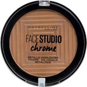 Maybelline New York Highlighter Face Studio Chrome Metallischer Highlighter-Puder - 100