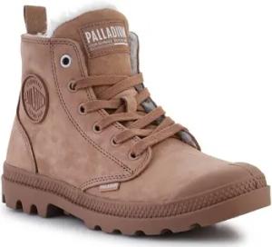 Palladium Damenstiefel Pampa HI ZIP WL NUDE BROWN 95982-254-M
