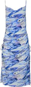 Lisca  Kleider Mittellanges Sommerkleid mit schmalen Trägern Indonesia