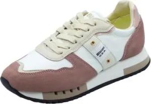 Blauer Fitnessschuhe MelRose White
