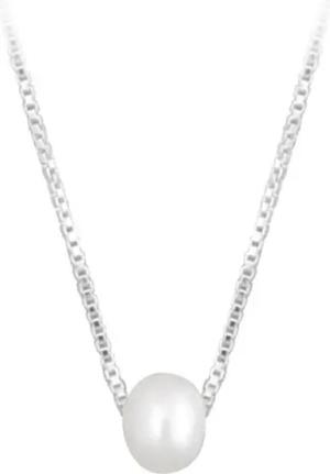 ALEXANDER YORK Kette mit Anhänger SÜSSWASSERPERLE, 925 Sterling Silber