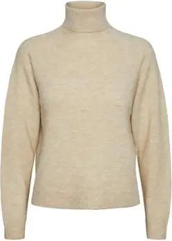 Pieces Pullover 17139792 JULIANA ROLLNECK-WHITECAP GRAY