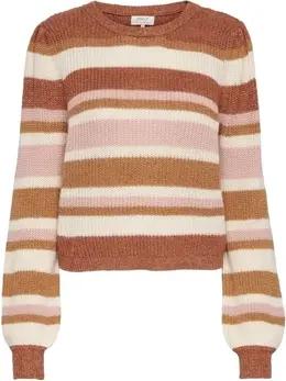 Only Pullover Alvi L/S Knit - Sierra/Brown Suga