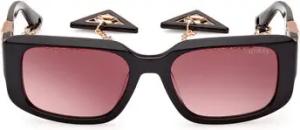 Guess Sonnenbrillen GU7891/S 01T Sonnenbrille mit Anhängern