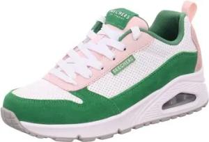 Skechers Sneaker Suede and perforated Duraleath 177105 GRPK