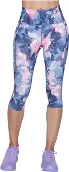 Skechers Strumpfhosen Go Walk High Waisted Summer Rose Capri Leggins