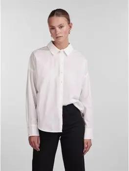 Pieces Blusen 17133909 ANNE-CLOUD DANCER