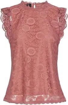 Pieces Tank Top 17120454 OLLINE-CANYON ROSE