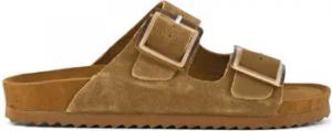 Colors of California Sandalen Cow suede bio with two buckles