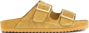 Colors of California Sandalen Cow suede bio with two buckles