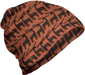 Abakuhaus Beanie Wandern im Freien Tier Elf Illustration