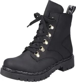 Rieker Stiefel Stiefeletten Schnürstiefelette Kaltfutter Y2422-01