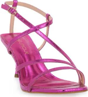 Miss Unique Sandalen UNIQUE SERPENTE PINK