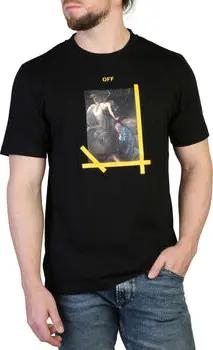 Off-White T-Shirt omaa027c99jer0151001 black