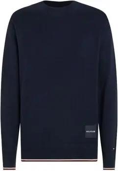 Tommy Hilfiger Pullover MW0MW32037 MONOTYPE TIPPED-DW5 DESERT SLY