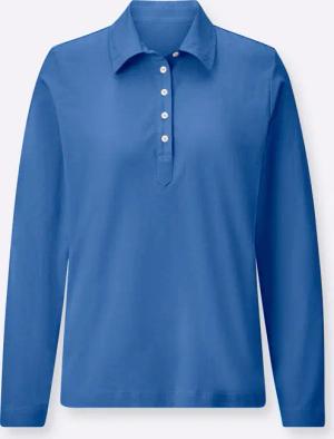 Langarm-Poloshirt