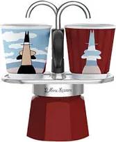 BIALETTI Mini Express Espressokocher rot, 2 Tassen