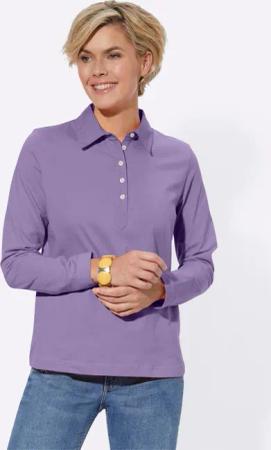 Langarm-Poloshirt