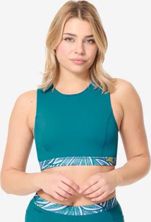 Bikini-Oberteil Damen Bustier bedeckend Carla petrolblau