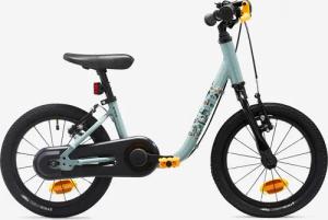 Kinderfahrrad 2-in-1 Laufrad 14 Zoll 3-5 Jahre Discover 900 grün