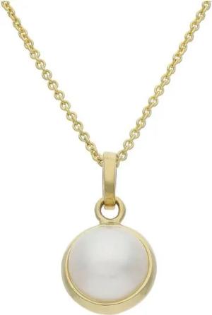 JuwelmaLux Kettenanhänger JuwelmaLux Anhänger 333/000 (8 Karat) Gold mit Süßwasserzuchtperle JL2 (1-tlg), Schmuckanhänger