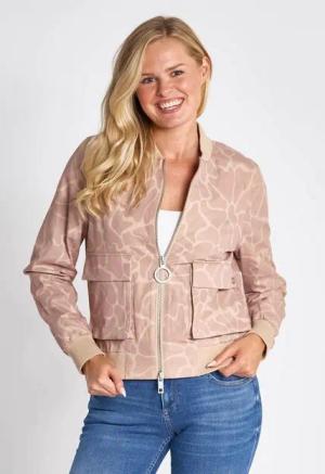 Zhrill Blouson in Unifarbe