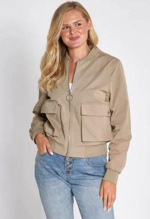 Zhrill Blouson in Unifarbe