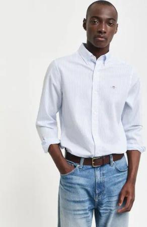 Gant Langarmhemd SLIM POPLIN STRIPE SHIRT