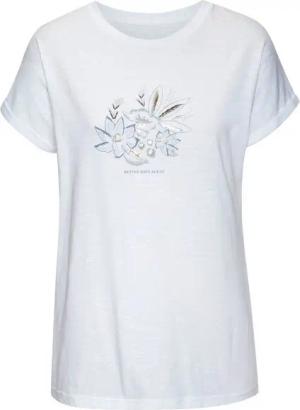 Vivance T-Shirt mit goldenfarben schimmerndem Folienprint aus weicher Baumwoll-Qualität
