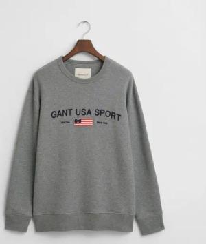 Gant Sweatshirt Sweatshirt im Vintage-Design - Relaxed Fit