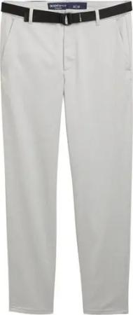 TOM TAILOR Denim Stoffhose Regular-Fit Chino mit Gürtel - Regular Fit