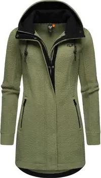 Ragwear Jacken Fellimitatmantel Letti Teddy-Fleece