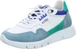 Cetti Sneaker C1345 Mesh Jeans/White C1345-Mesh Jeans White
