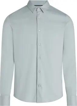 Calvin Klein Jeans Blusen Smooth Cotton Slim Overhemd