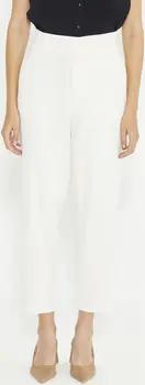 Just Like You Hosen Weiße Damenhose mit hoher Taille und gerader Passform