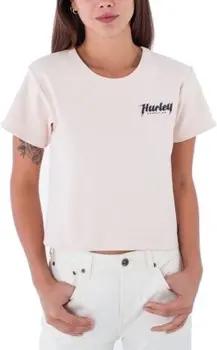 Hurley  T-Shirts & Poloshirts TOMGIRL BABY RIB TEE