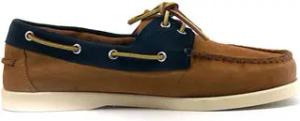 Duca Di Morrone Mokassins Santiago - Suede Brown/Blue
