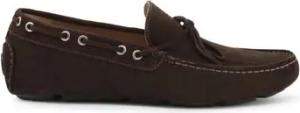 Duca Di Morrone Mokassins Edoardo - Suede Dark Brown