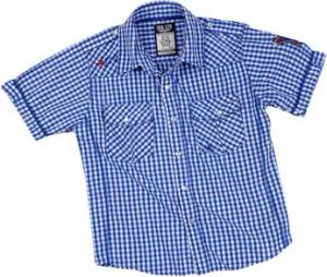 Srk Kurzarm Hemdbluse für Kinder Chemise garçon ECOTINE