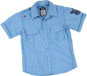 Srk Kurzarm Hemdbluse für Kinder Chemise garçon ECOTINE