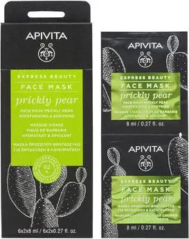 Apivita Masken Express Beauty Mascarilla Facial Hidratante Y Calmante Con Higo