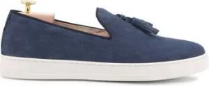 Duca Di Morrone Herrenschuhe Diego - Suede Light Blue